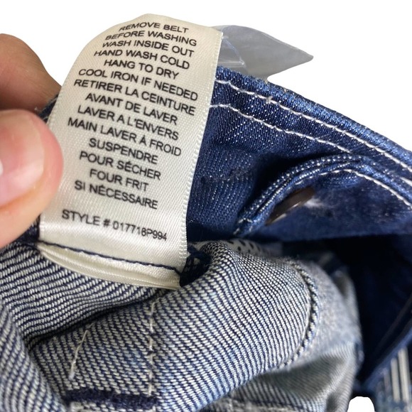 LA VIE REBECCA TAYLOR BELTED HIGH RISE JEAN sz 27 - Picture 11 of 13